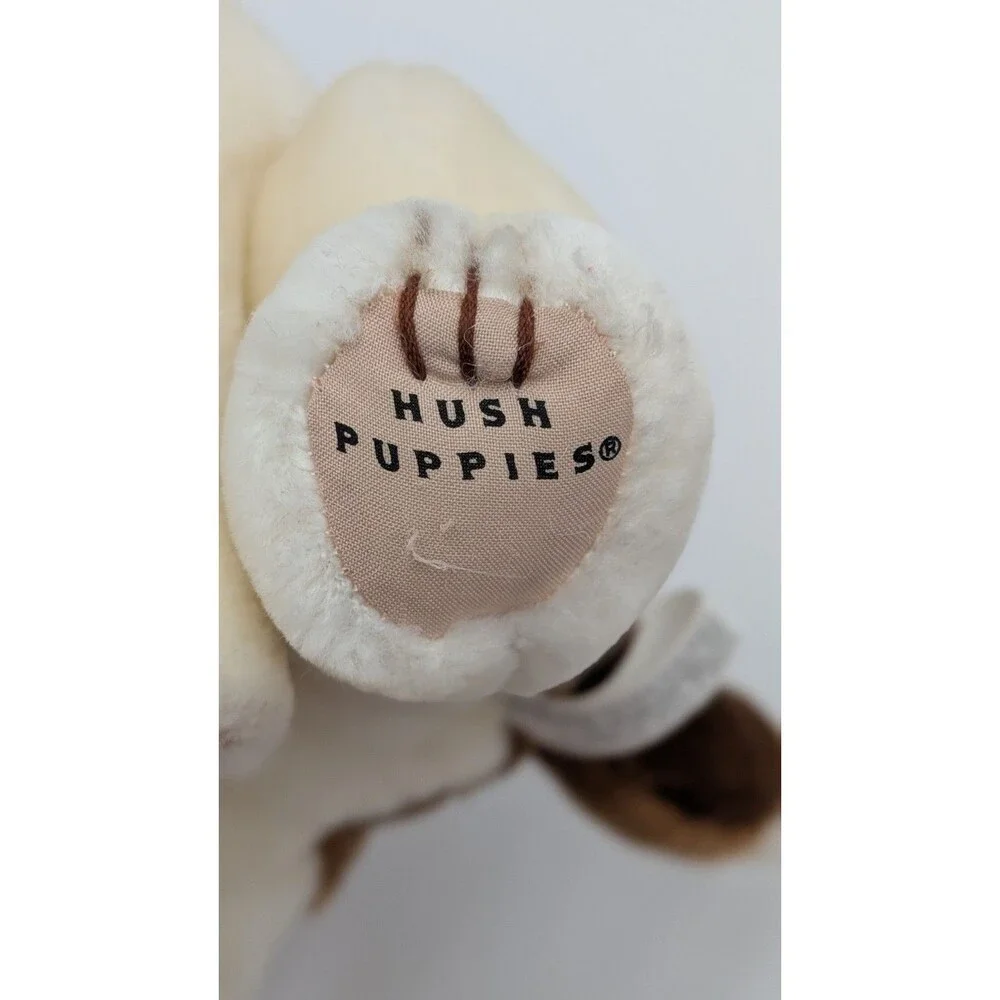 Hush Puppies Basset Hound Plush Dog Wolverine Brown White 